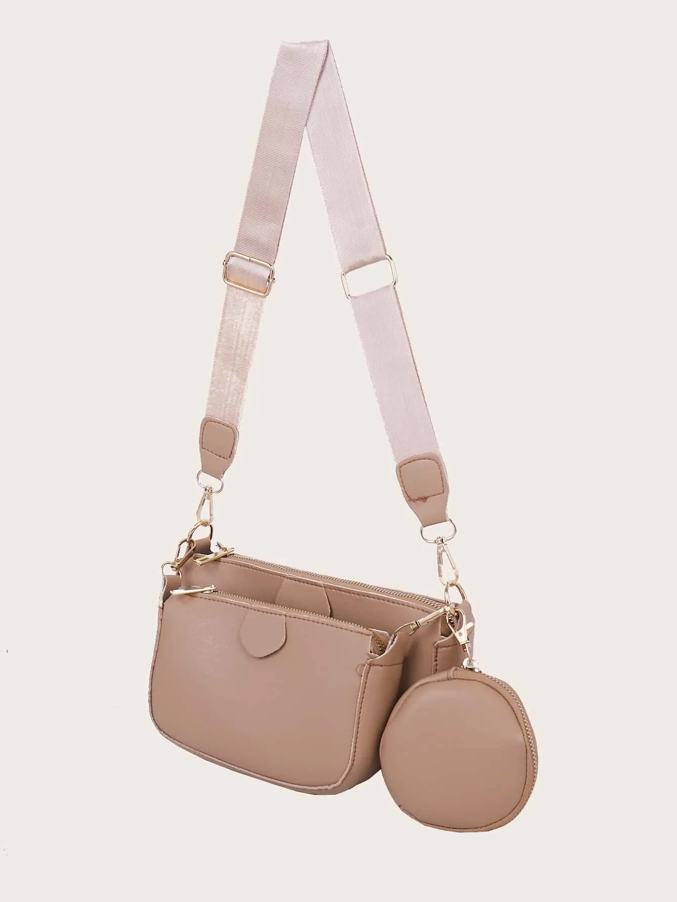 3pcs Minimalist Crossbody Bag Set