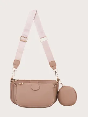 3pcs Minimalist Crossbody Bag Set