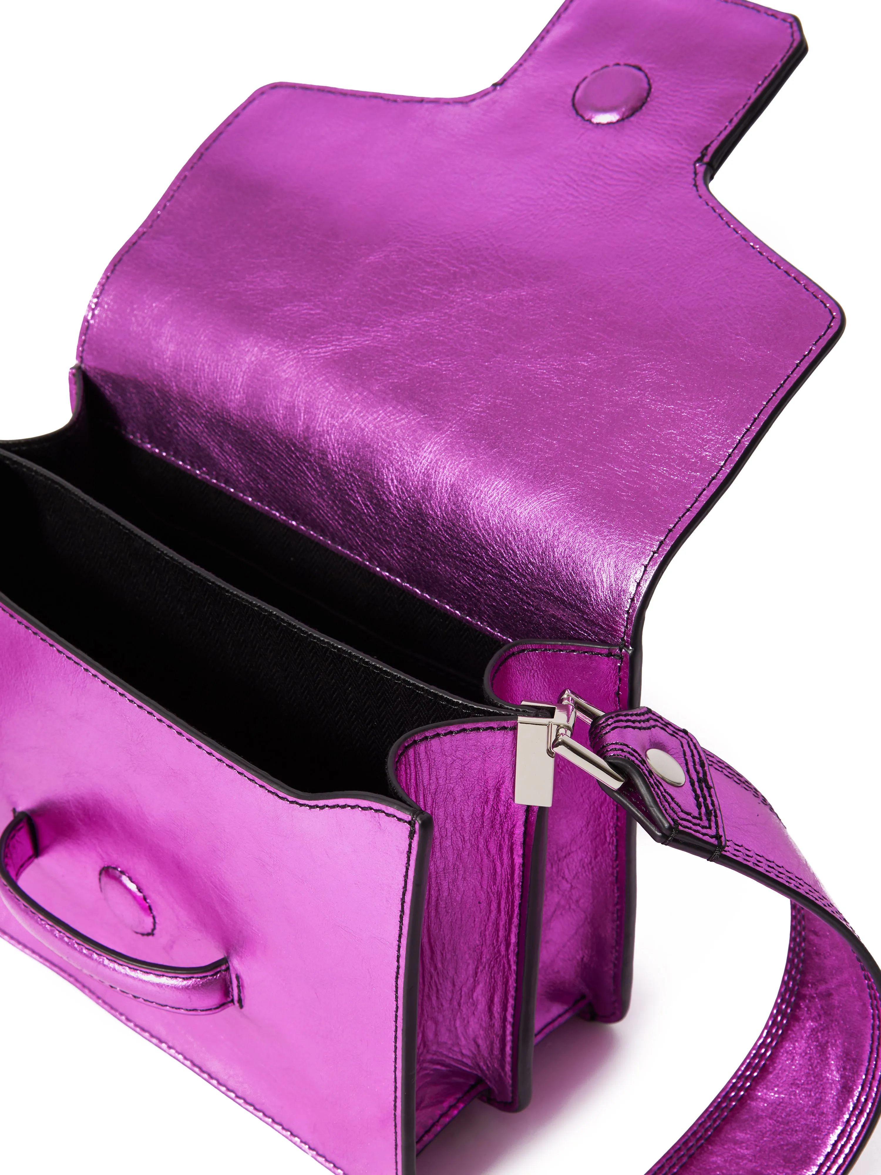 Ada Leather Crossbody Bag | Pink