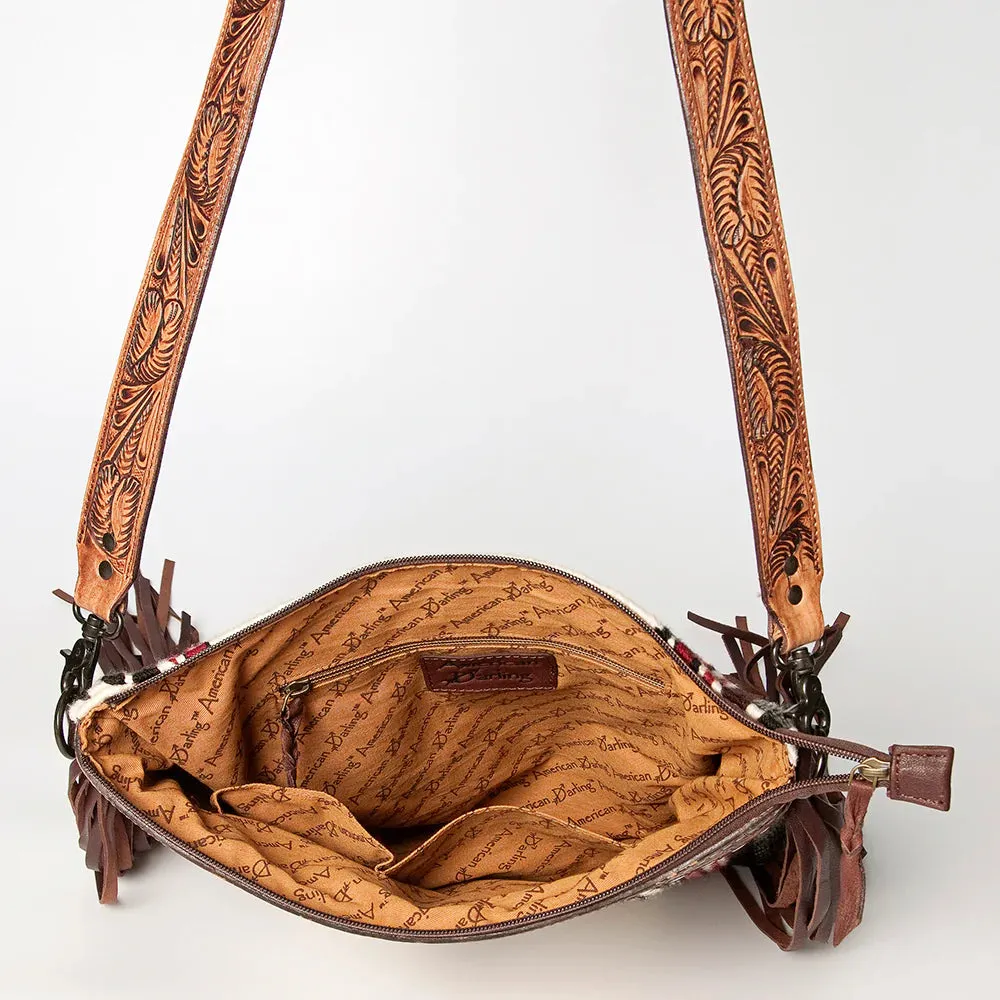 American Darling Blanket Tooled CrossBody