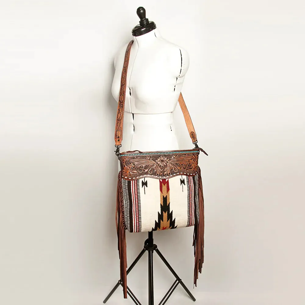 American Darling Blanket Tooled CrossBody