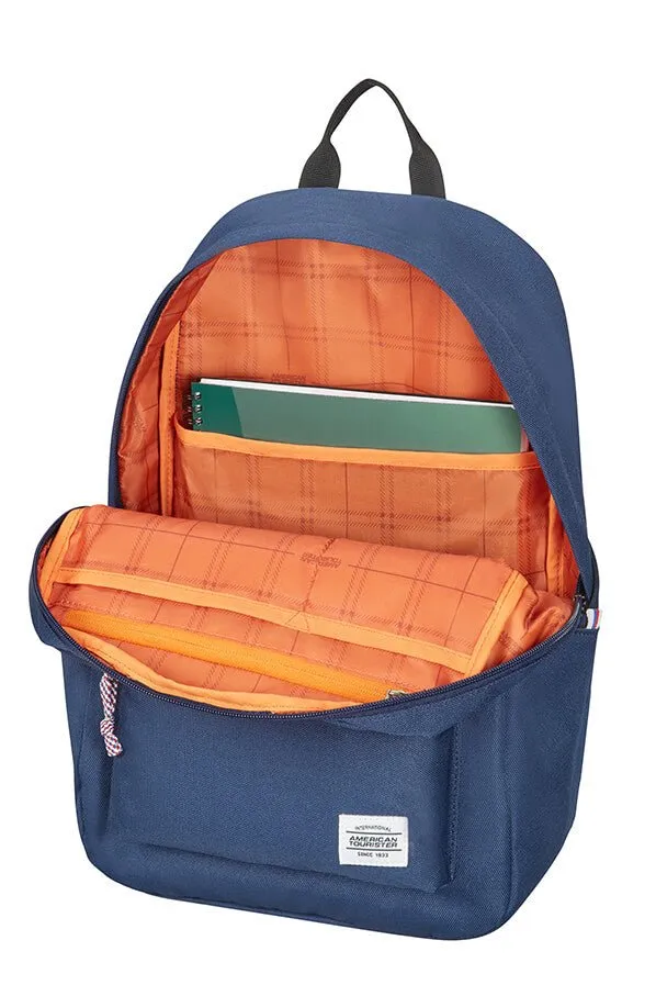 American Tourister UpBeat Backpack Zip | Navy