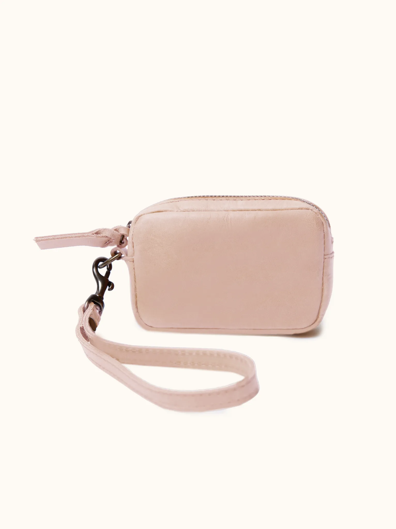 Amy Card Wallet/Wristlet in Pale Blush