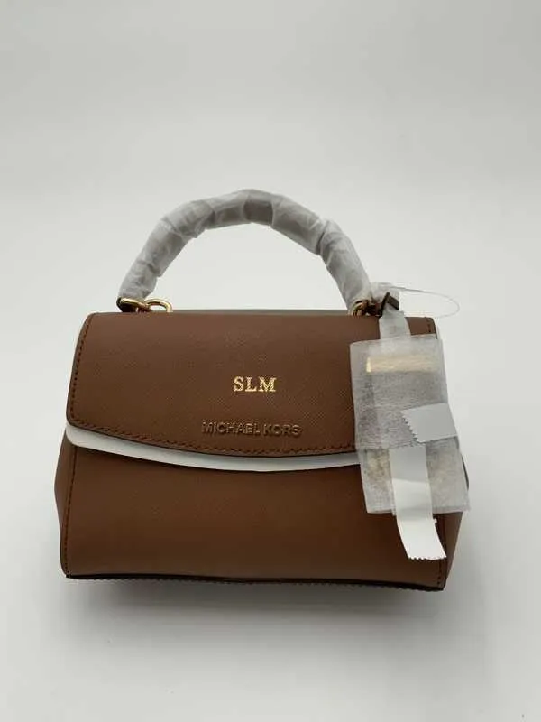 Ava Extra-Small Saffiano Leather Crossbody