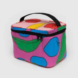 Baggu Puffy Lunch Bag in Apples & Banana Mix