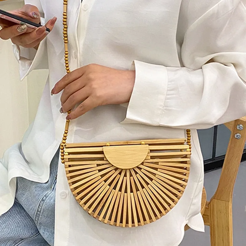 Bamboo Crossbody Bag