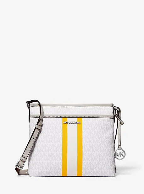 Bedford Small Logo Stripe Crossbody Bag