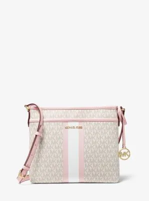 Bedford Small Logo Stripe Crossbody Bag