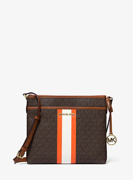 Bedford Small Logo Stripe Crossbody Bag