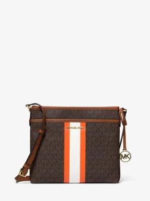 Bedford Small Logo Stripe Crossbody Bag