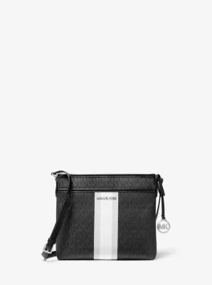 Bedford Small Logo Stripe Crossbody Bag