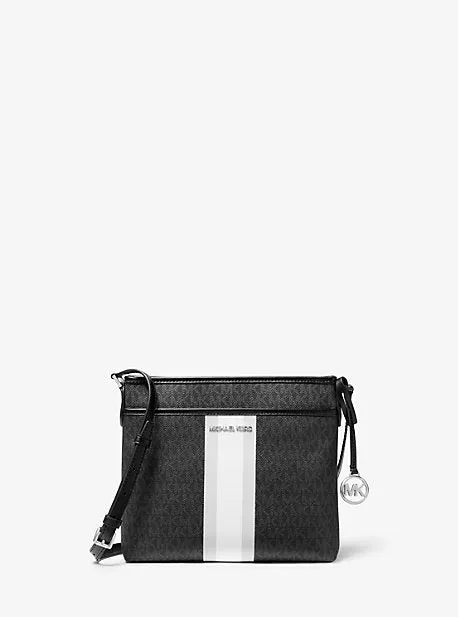 Bedford Small Logo Stripe Crossbody Bag