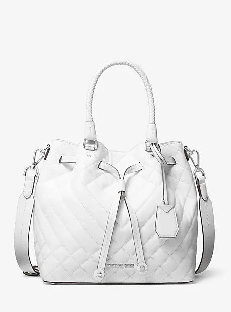 Blakely Medium Quilted Leather Bucket Bag