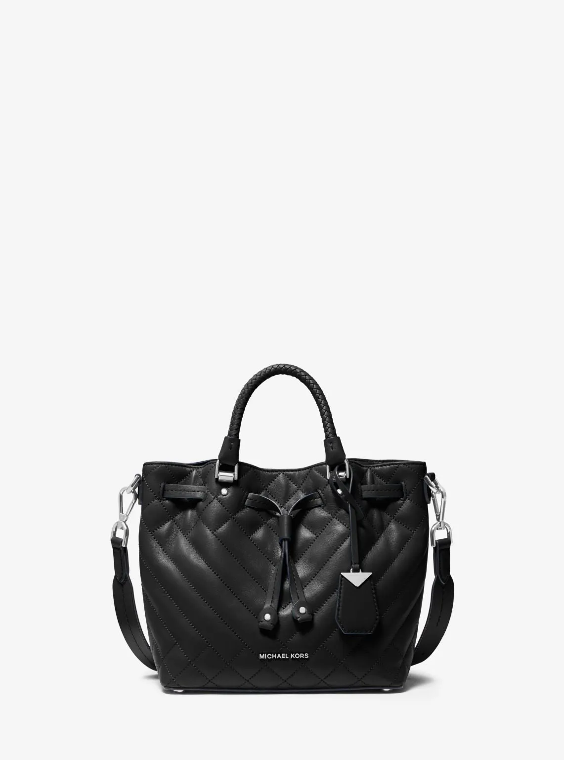 Blakely Small Quilted Leather Bucket Bag