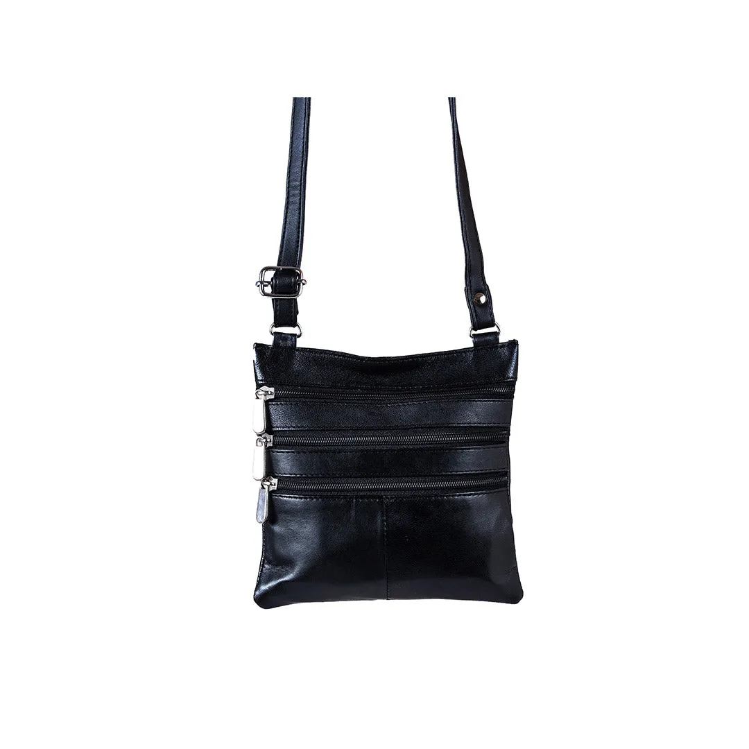 CHAMPS | Leather crossbody bag