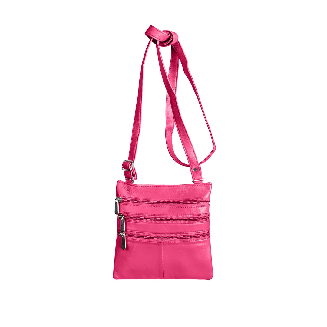 CHAMPS | Leather crossbody bag