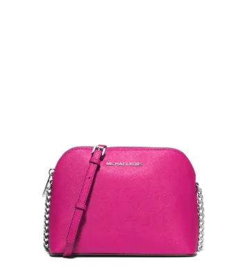 Cindy Large Saffiano Leather Crossbody Bag