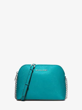 Cindy Large Saffiano Leather Crossbody Bag