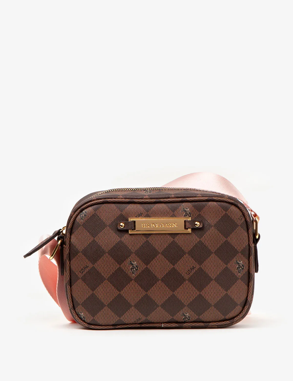 CLASSIC ZIP PRINTED CROSSBODY BAG