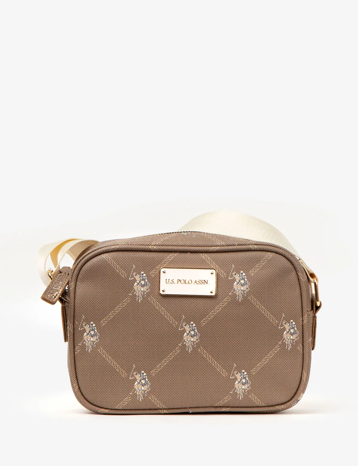 CLASSIC ZIP PRINTED CROSSBODY BAG