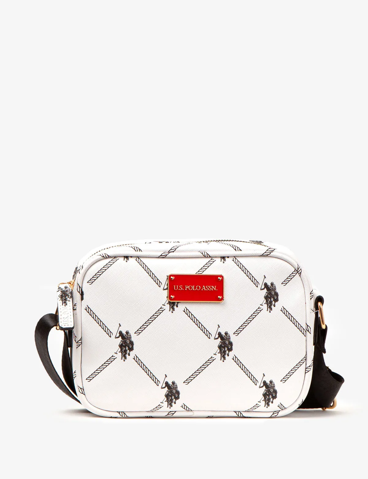 CLASSIC ZIP PRINTED CROSSBODY BAG