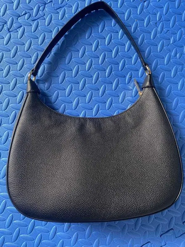 Cora Large Pebbled Leather Shoulder Bag