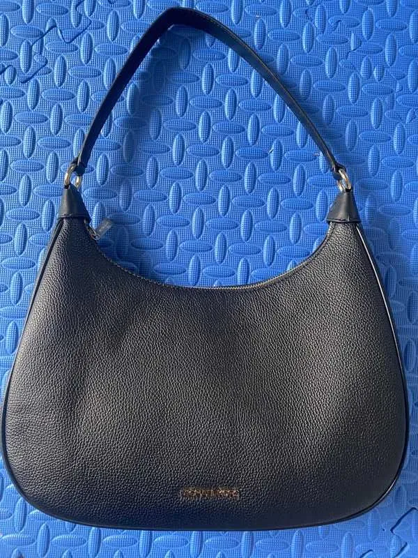 Cora Large Pebbled Leather Shoulder Bag