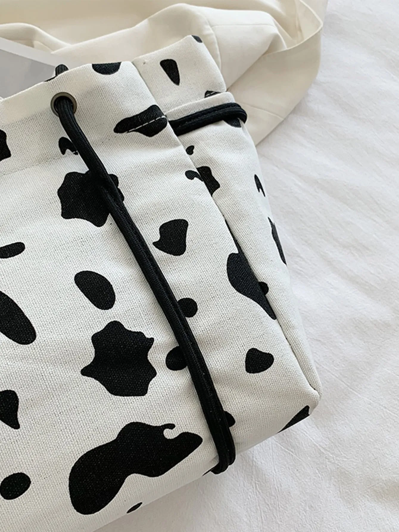 Cow Pattern Large Capacity Tote Bag