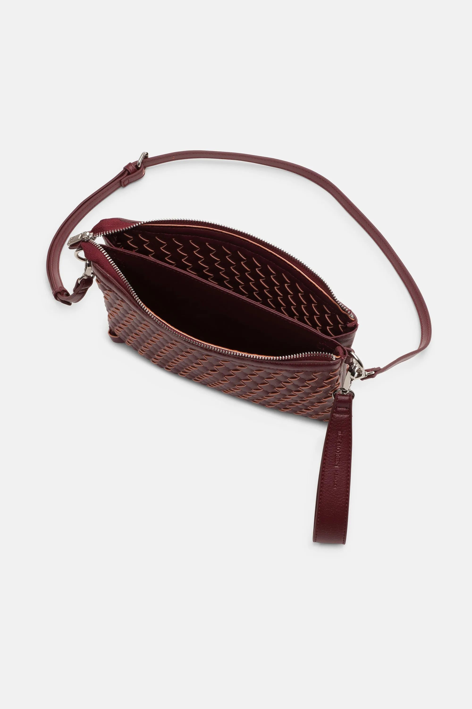 Crossbody Bag - Maroon Banner