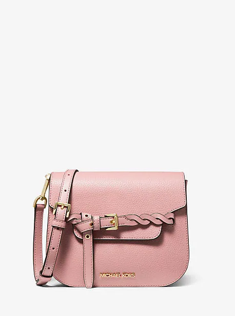 Emilia Small Pebbled Leather Crossbody Bag