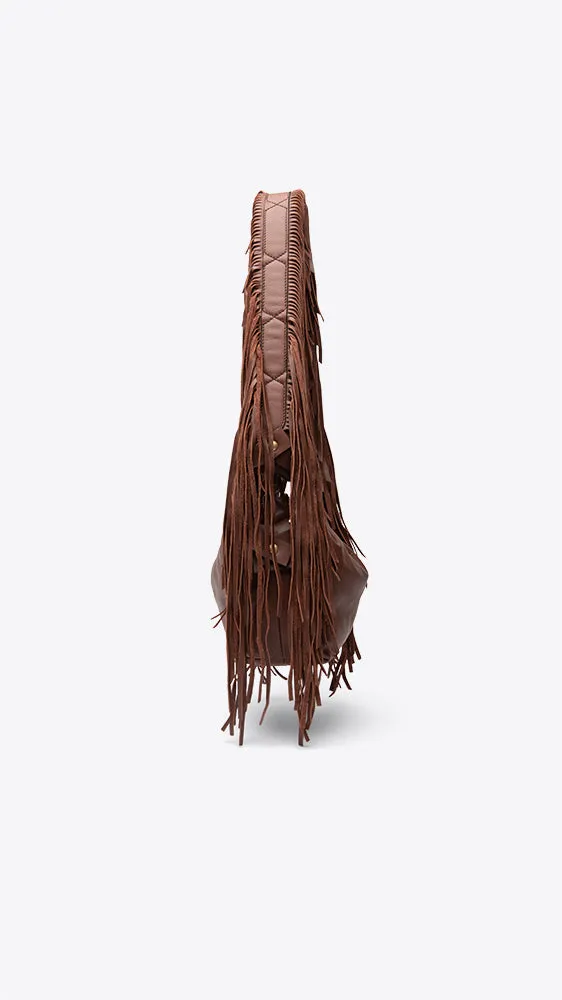 Fringed Adventure Pouch Bag