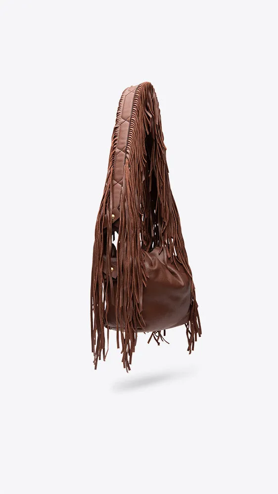 Fringed Adventure Pouch Bag