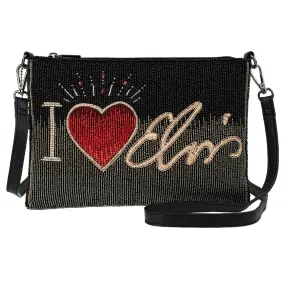 I Love Elvis Crossbody Handbag