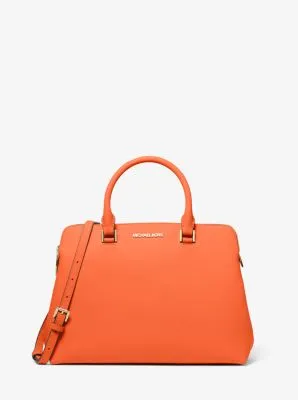 Idina Medium Leather Satchel