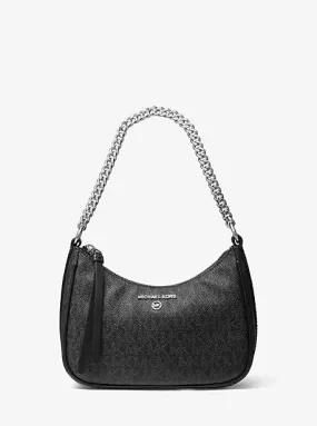 Jet Set Charm Small Logo Shoulder Bag