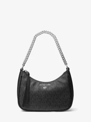 Jet Set Charm Small Logo Shoulder Bag