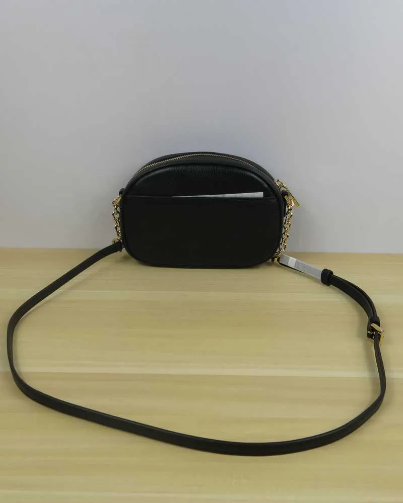 Jet Set Charm Small Pebbled Leather Crossbody Bag