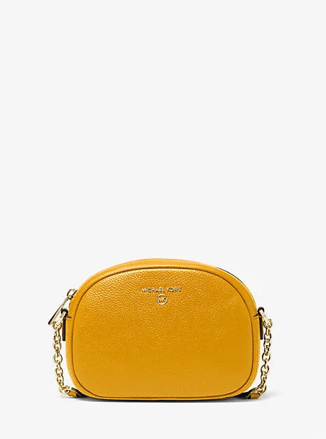 Jet Set Charm Small Pebbled Leather Crossbody Bag