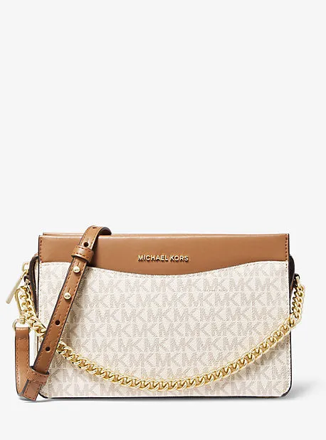 Jet Set Large Logo Chain Crossbody Bag