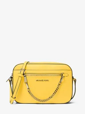 Jet Set Large Saffiano Leather Crossbody Bag | 55662