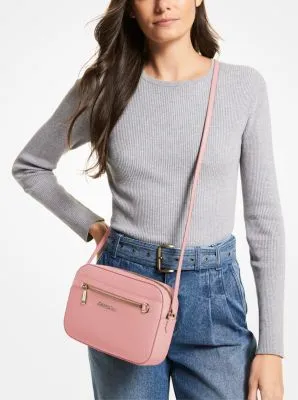 Jet Set Large Saffiano Leather Crossbody Bag | 55662