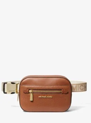 Jet Set Small Pebbled Leather Belt Bag