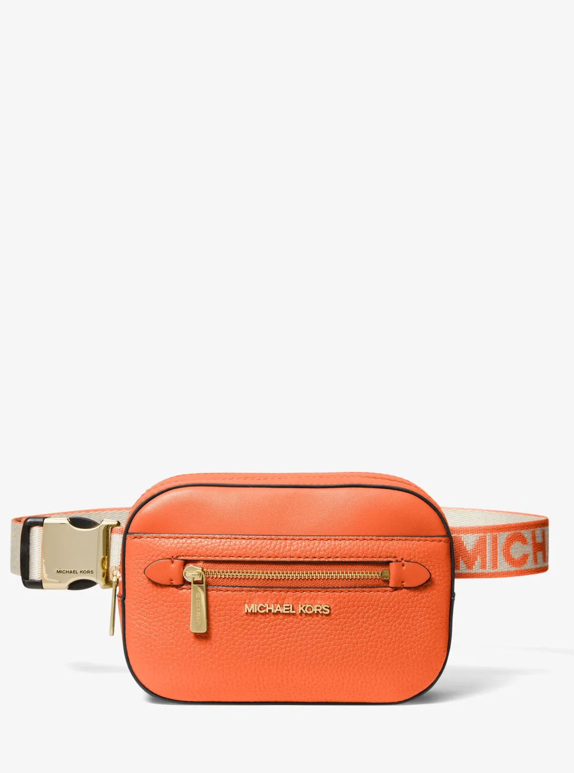 Jet Set Small Pebbled Leather Belt Bag