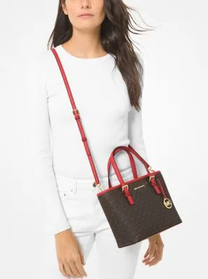 Jet Set Travel Extra-Small Logo Top-Zip Tote Bag | 55679