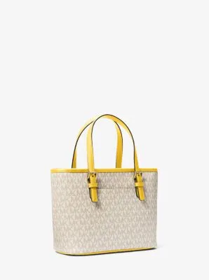 Jet Set Travel Extra-Small Logo Top-Zip Tote Bag | 55679