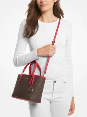 Jet Set Travel Extra-Small Logo Top-Zip Tote Bag | 55679