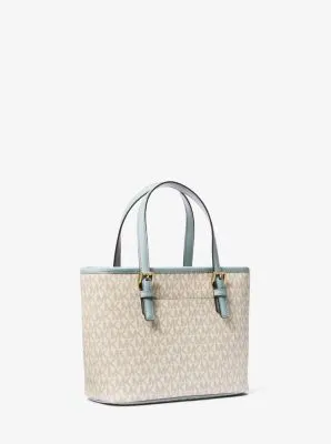 Jet Set Travel Extra-Small Logo Top-Zip Tote Bag | 55679