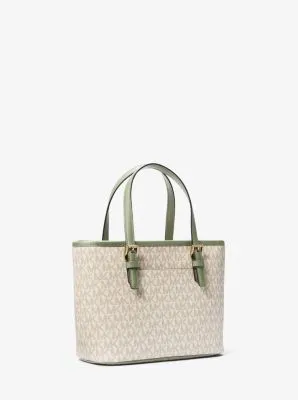 Jet Set Travel Extra-Small Logo Top-Zip Tote Bag | 55679