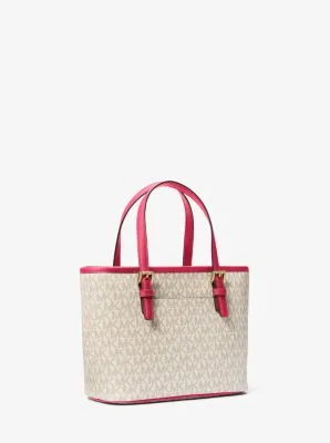 Jet Set Travel Extra-Small Logo Top-Zip Tote Bag | 55679