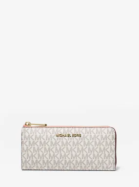 Jet Set Travel Large Logo Quarter-Zip Wallet